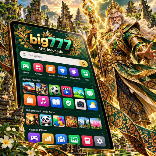 Ilustrasi antarmuka dan navigasi big777